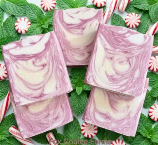 Peppermints in my Stocking Goat's Milk Soap Bars