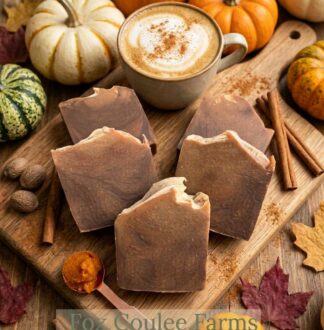 Pumpkin Spice Latte Goat's Milk Soap Bars