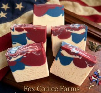 Patriotic Special Run Goat's Milk Soap Bars