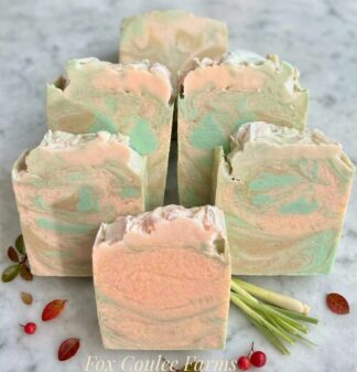 LemonGrass & Wintergreen Goat's Milk Soap Bars