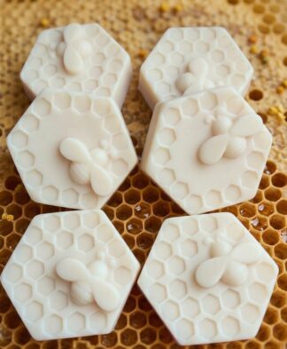 Small Bee/Comb Goat Milk Soap Bars